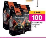 Game Campmaster briquettes-for 3 x 4kg offer