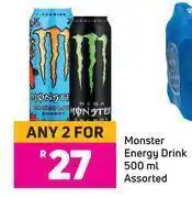 Game Monster energy drink assorted-for 2 x 500ml offer