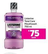 Game Listerine total care mouthwash-750ml each offer
