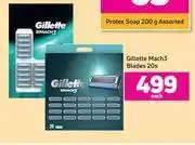 Game Gillette mach 3 blades-20s each offer