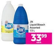Game Jik liquid bleach assorted-1.5l each offer