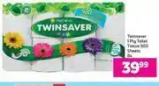Game Twinsaver 1 ply toilet tissue 500 sheets-8s offer