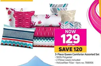 Game 3-Piece Queen Comforter Assorted Set offer