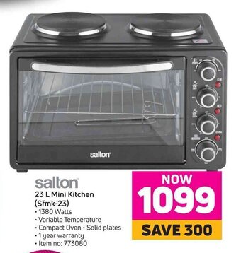 Game Salton 23L Mini Kitchen offer