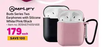 Game Amplify Buds Series Tws Earphones with Silicone White / Pink / Black offer