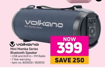 Game Volkano Mini Mamba Series Bluetooth Speaker offer