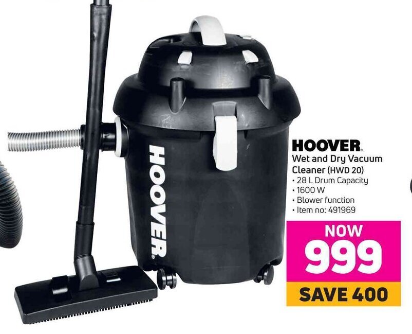 Hoover Wet and Dry Vacuum Cleaner offer at Game