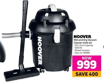 Game Hoover Wet and Dry Vacuum Cleaner offer