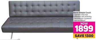 Game Baron Sleeper Couch offer