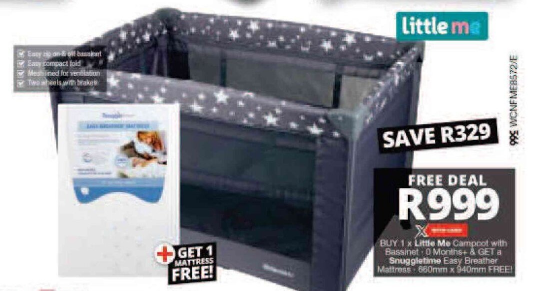 Little Me Campoot with offer at Checkers