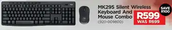 Matrix Warehouse Logitech MK295 Silent Wireless Keyboard and Mouse Combo offer