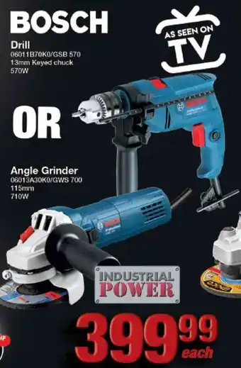 Mica Bosch Drill or Angle Grinder offer