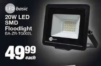 Mica LED Basic 20W LED SMD Floodlight offer