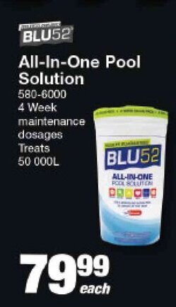 Mica BLU52 All in One Pool Solution offer