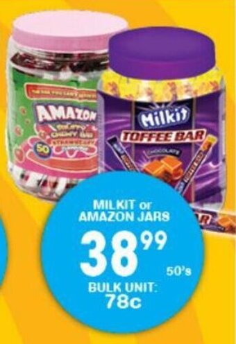 Milkit or Amazon Jars 50's
