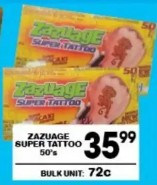 Zazuage Super Tattoo 50's