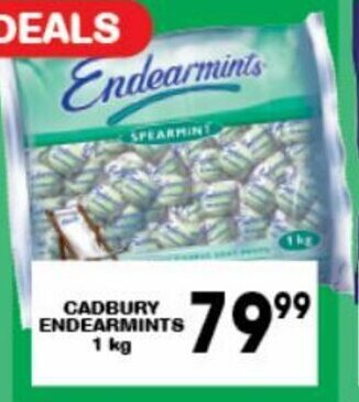 Cadbury Endearmints 1kg