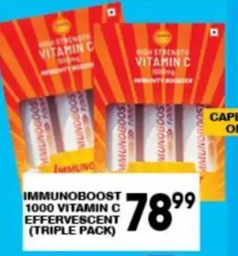 Immumoboost Vitamin C Effervescent (triple pack)