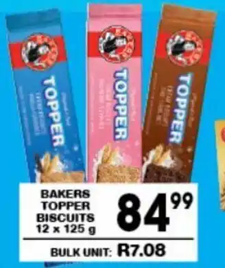 Giant Hyper Bakers Topper Biscuits 12 x 125g offer