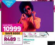Game Hisense 70" (177cm) uhd smart tv 70a7100 offer