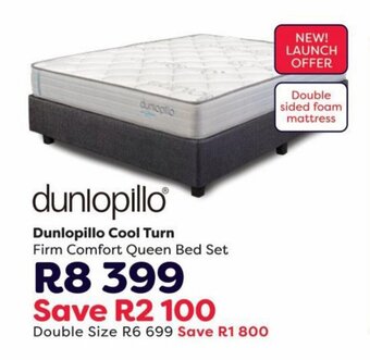 Dunlopillo Cool Turn Firm Comfort Queen Bed Set