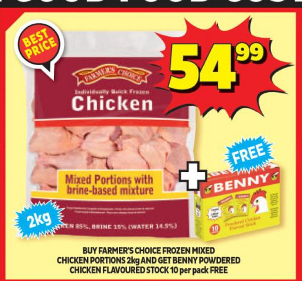 buy-farmer-s-choice-frozen-mixed-chicken-portions-2kg-offer-at-usave