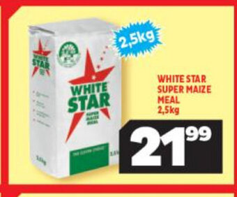 Usave White Star Super Maize Meal 2.5kg offer