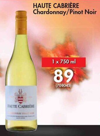Haute Cabrière Chardonnay / Pinot Noir 750ml