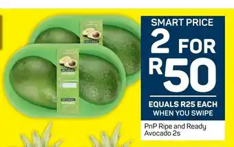 Pick n Pay PnP Ripe and Ready Avocados 2s offer