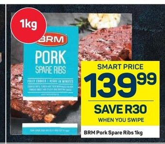 BRM Pork Spare Ribs 1kg