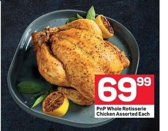 Pick n Pay PnP Whole Rotisserie Chicken Assorted Each offer