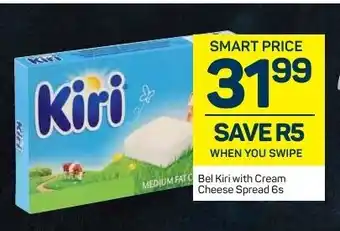 Pick n Pay Bel Kiri with Cream Cheese Spread 6s offer