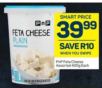 Pick n Pay PnP Feta Cheese Assorted 400g each offer