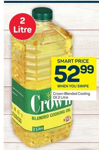 Pick n Pay Crown Blended Cooking Oil 2 Litre offer