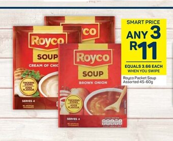 Pick n Pay Royco Packet Soup Assorted 45-60g offer