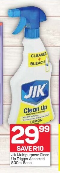 Pick n Pay Jik Multipurpose Clean Up Trigger Assorted 500ml each offer