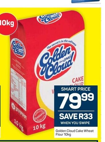 Pick n Pay Golden Cloud Cake Wheat Flour 10kg offer