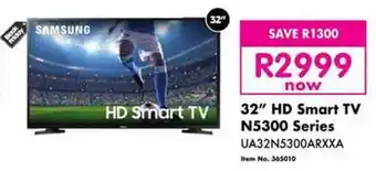 Makro Samsung 32" HD Smart TV N5300 Series offer