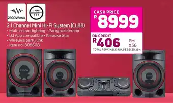 Game LG 2.1 Channel Mini Hi-Fi System offer
