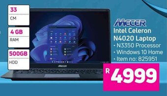 Game Mecer Intel Celeron N4020 Laptop offer