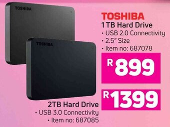 Game Toshiba 1TB Hard Drive offer
