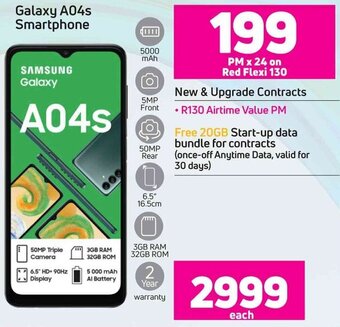 Game Samsung Galaxy A04s Smartphone offer