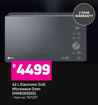 Game LG 42L Electronic Grill Microwave Oven MH8265DIS offer