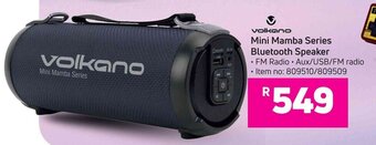 Game Volkano Mini Mamba Series Bluetooth Speaker offer