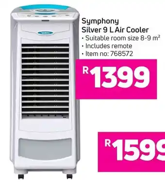Symphony Silver 9L Air Cooler