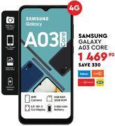 Edgars Samsung galaxy a03 core smartphone offer
