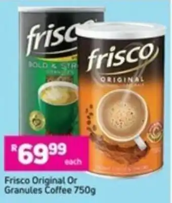 Game Frsico Original Or Granules Coffee 750g offer