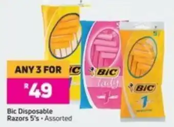 Bic Disposable Razor 5's