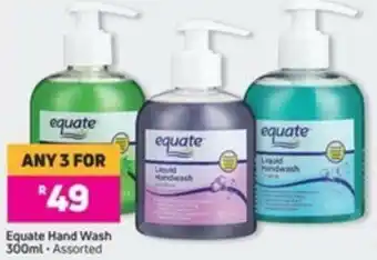 Game Equate Hand Wash 300ml offer