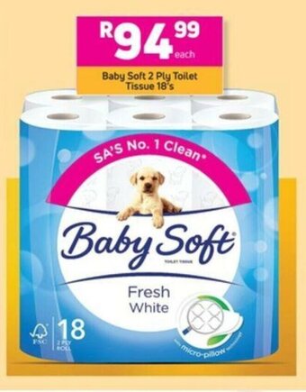 Game Baby Soft 2 Ply Toilet Tissue 18's offer